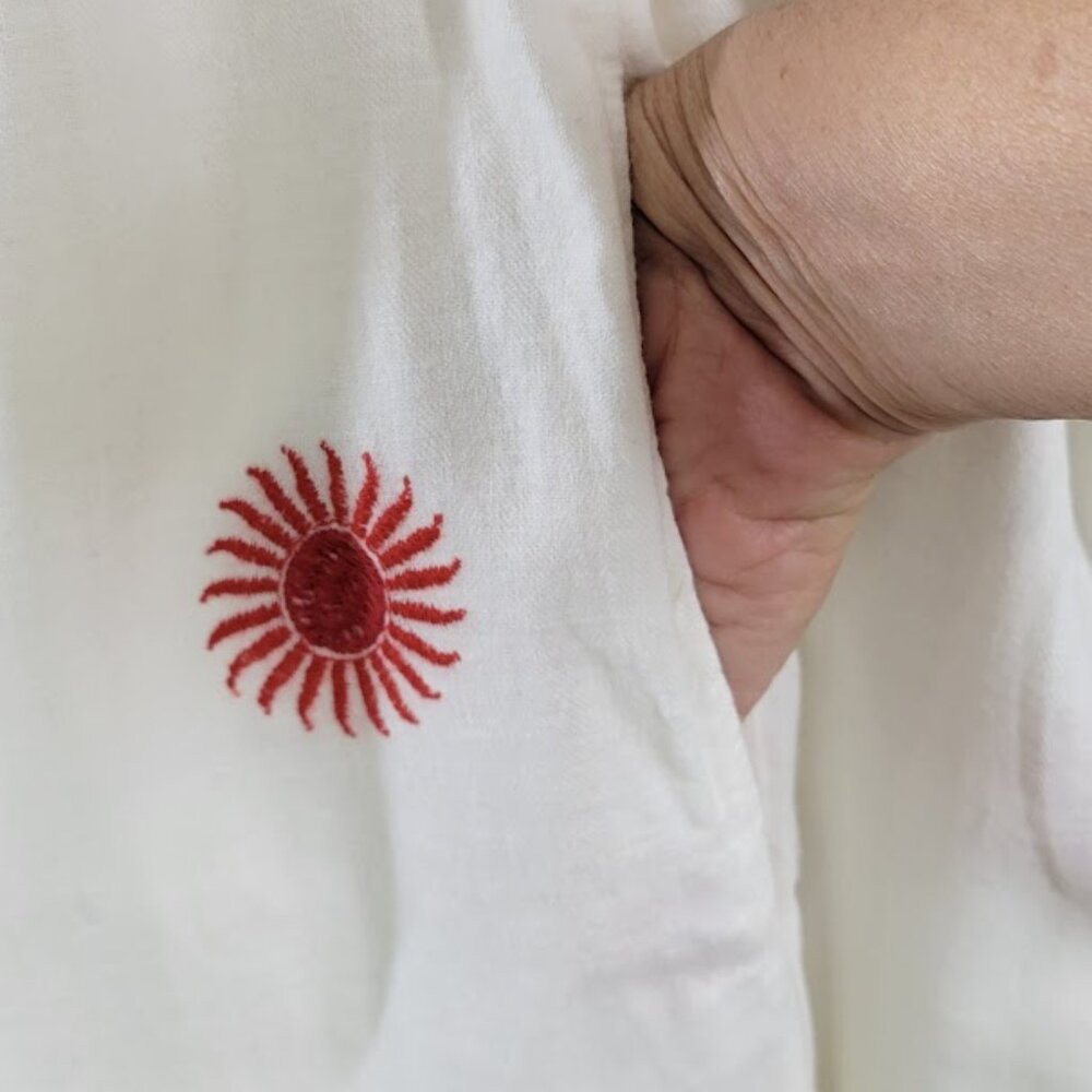 FREE PEOPLE emory embroidered midi dress Sz XS NEW - Picture 10 of 13